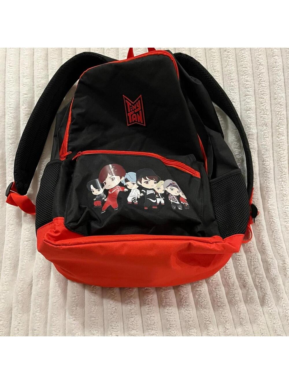 BTS K-Pop Group Tiny Tan Chibi Style Backpack